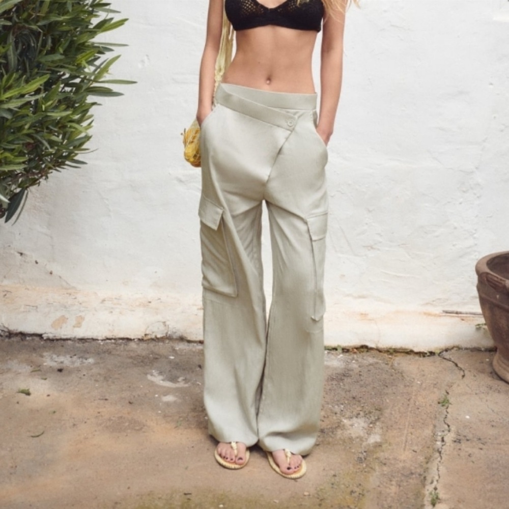 Zara Full Length Cargo Pants